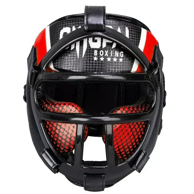 AeroGuard Premium Headgear — Integrerat ansiktsskydd, heltäckande skydd