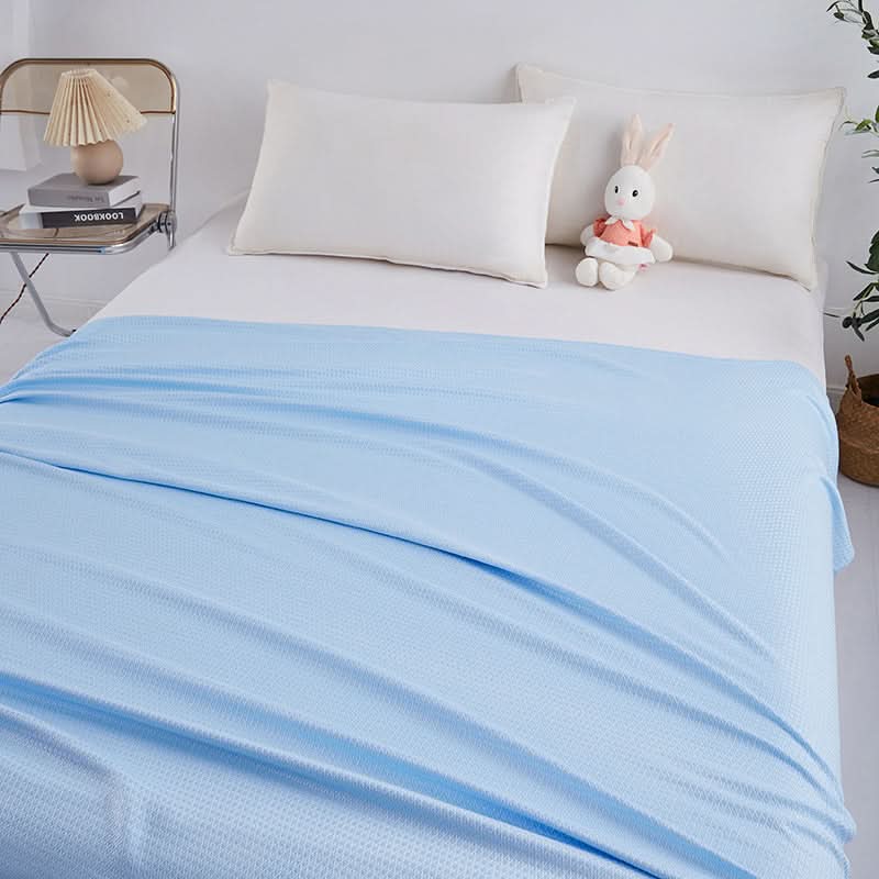 BAMBOOCHILL Lätt bambufiberquilt för sommaren — Andningsbar, mjuk textur
