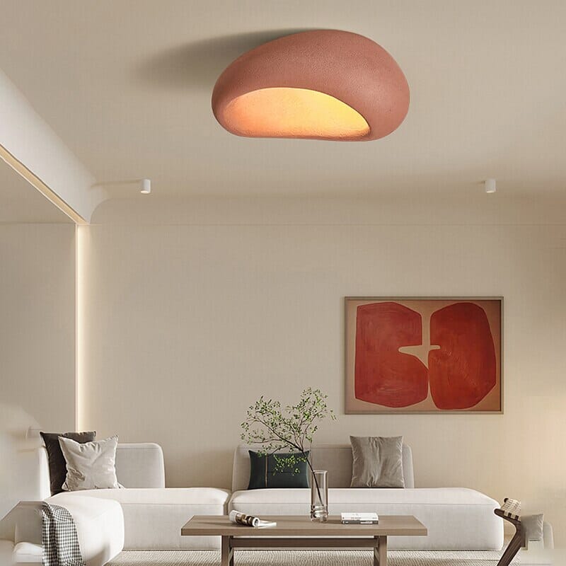 Kairoa Ceiling Light With Japanese Inspired Glow And Wabi Sabi Ambience Soft Ambient Glow For Relaxing Spaces