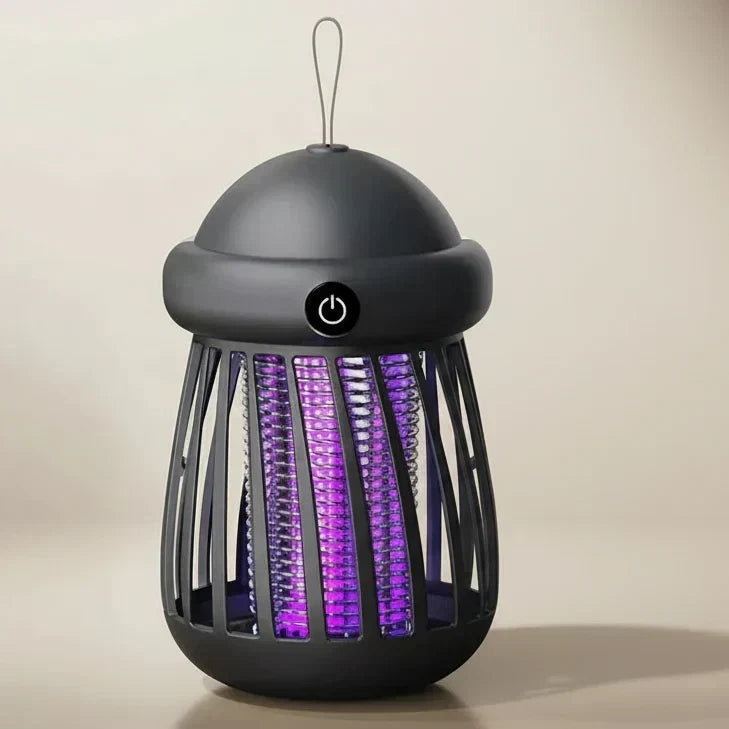 Lámpara antimosquitos NovaGuard – Rejilla eléctrica de 3000 V, luz ultravioleta