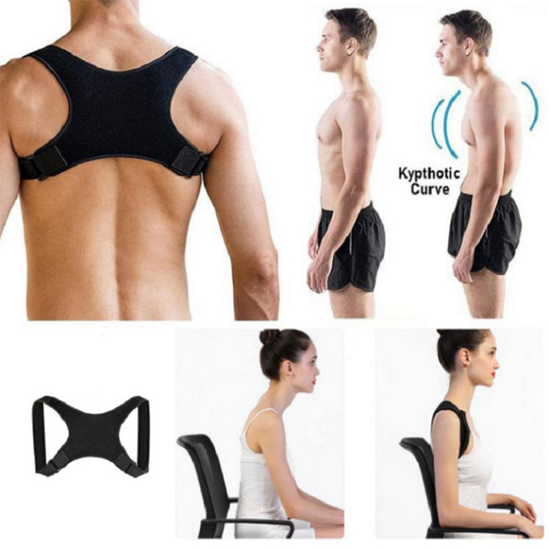 Breathable Flexible Back And Shoulder Posture Brace