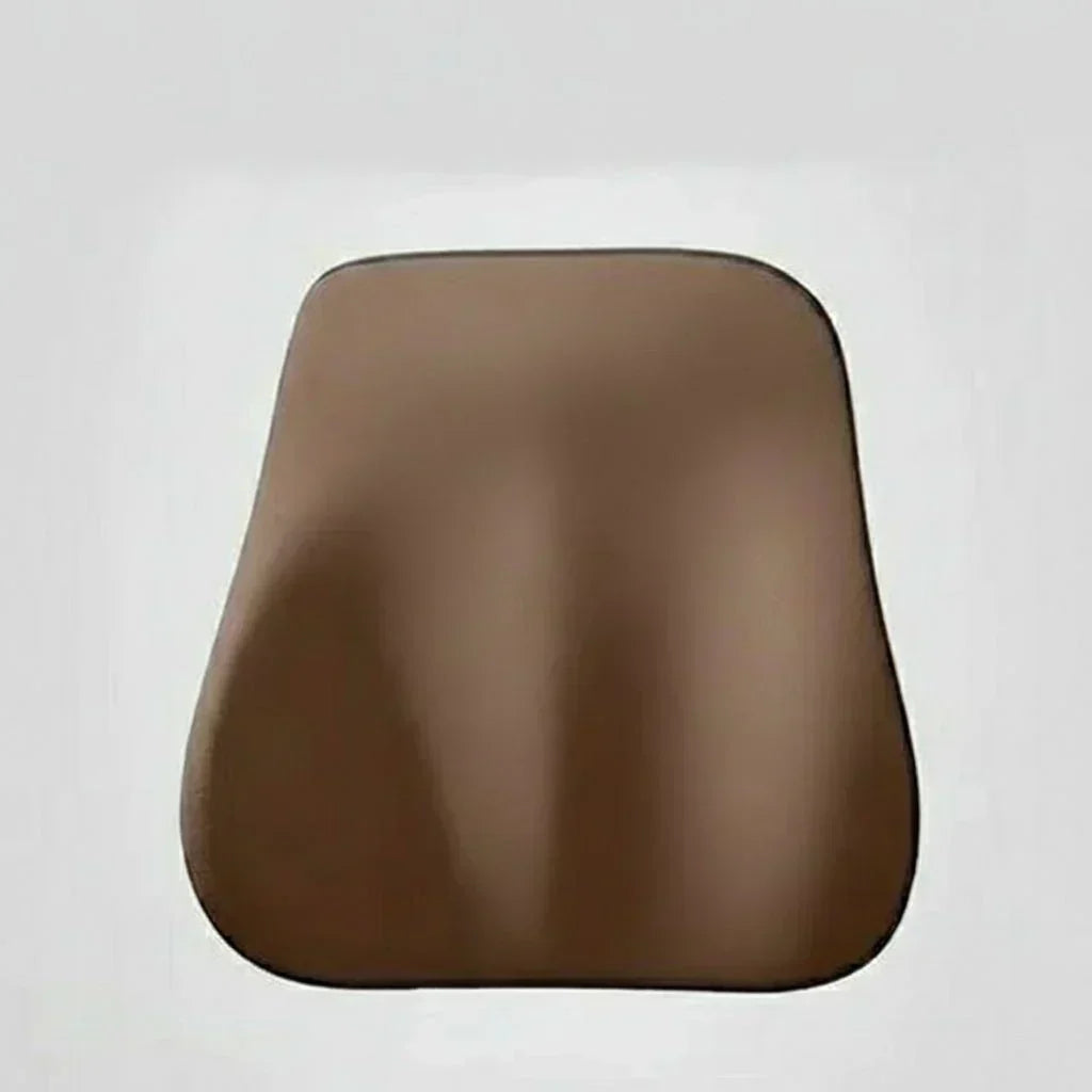 AeroEase Memory Foam Car Pillow — Contoured Neck and Lumbar Support