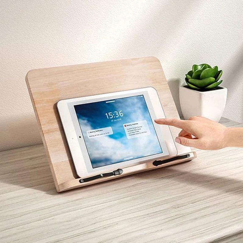 Adjustable Pine Wood Book Stand For Easy Reading In Any Room