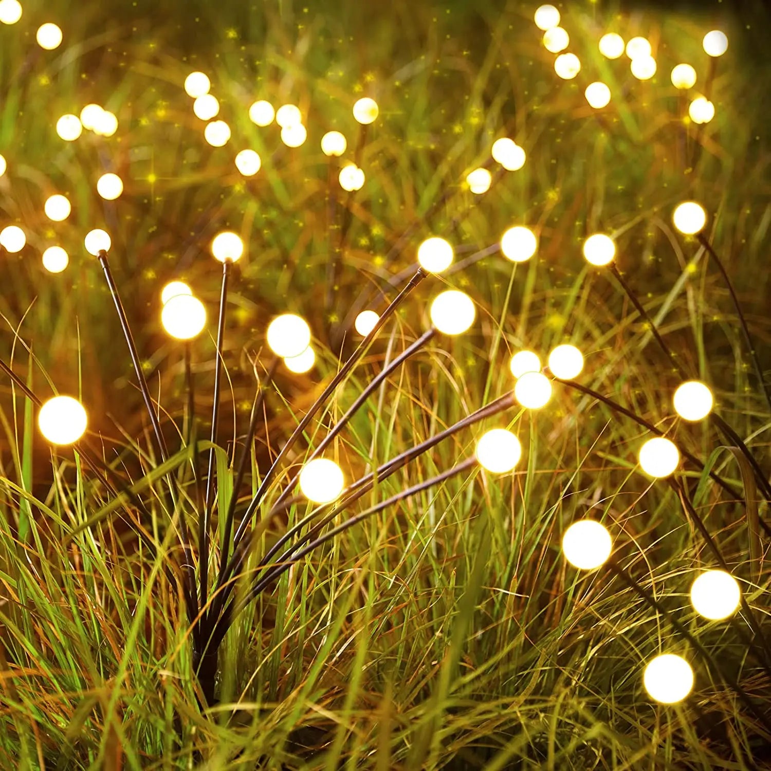 Firefly Solar Garden Light With 20 Warm White LEDs