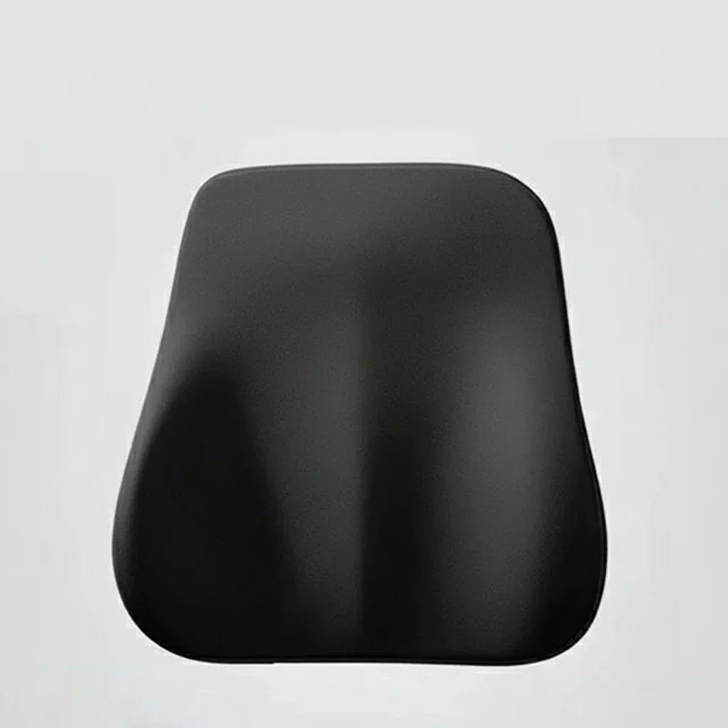 AeroEase Memory Foam Car Pillow — Contoured Neck and Lumbar Support