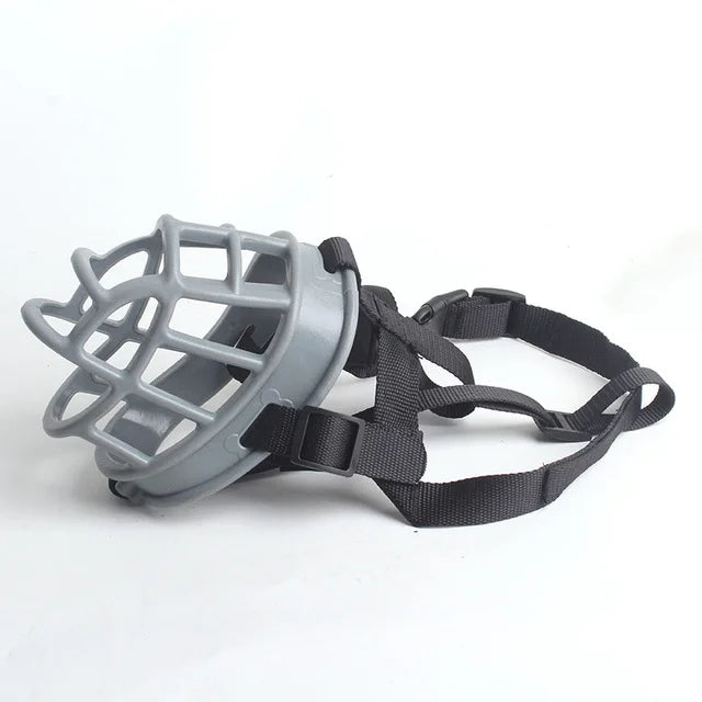 Adjustable Silicone Dog Muzzle With Comfortable Fit For All Breeds