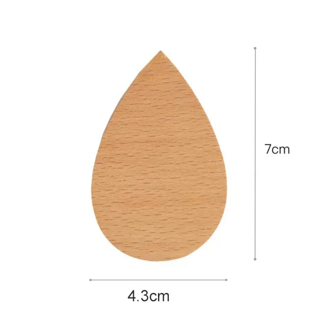 Wooden Animal Wall Hooks Self Adhesive Coat Rack For Kids Room Scandinavian Wall Decor