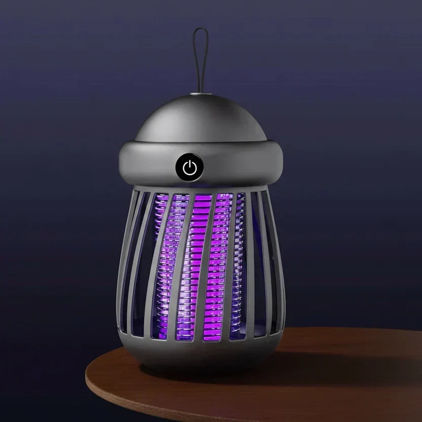 Lámpara antimosquitos NovaGuard – Rejilla eléctrica de 3000 V, luz ultravioleta
