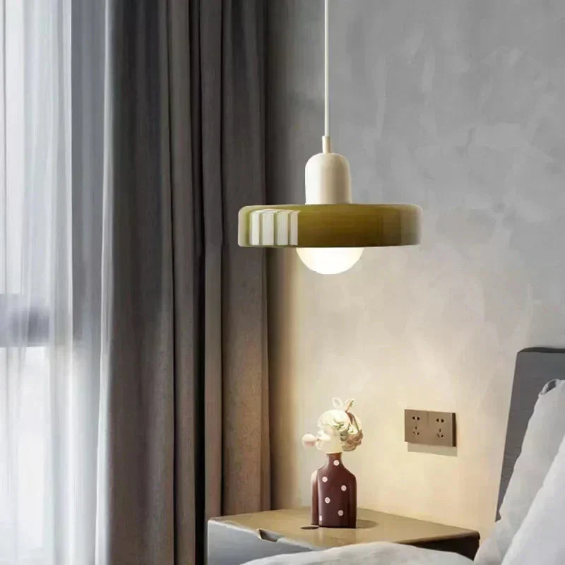 Elara Crystal Glass Pendant Light With E27 Base LED Ceiling Fixture 90 To 260V Lamp