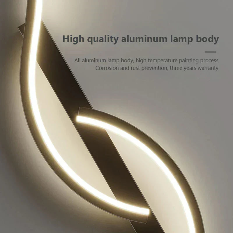 LumaCove Dimmable Silicone LED Ultra Wall Light For Bedrooms And Hallways Modern Home Fixture