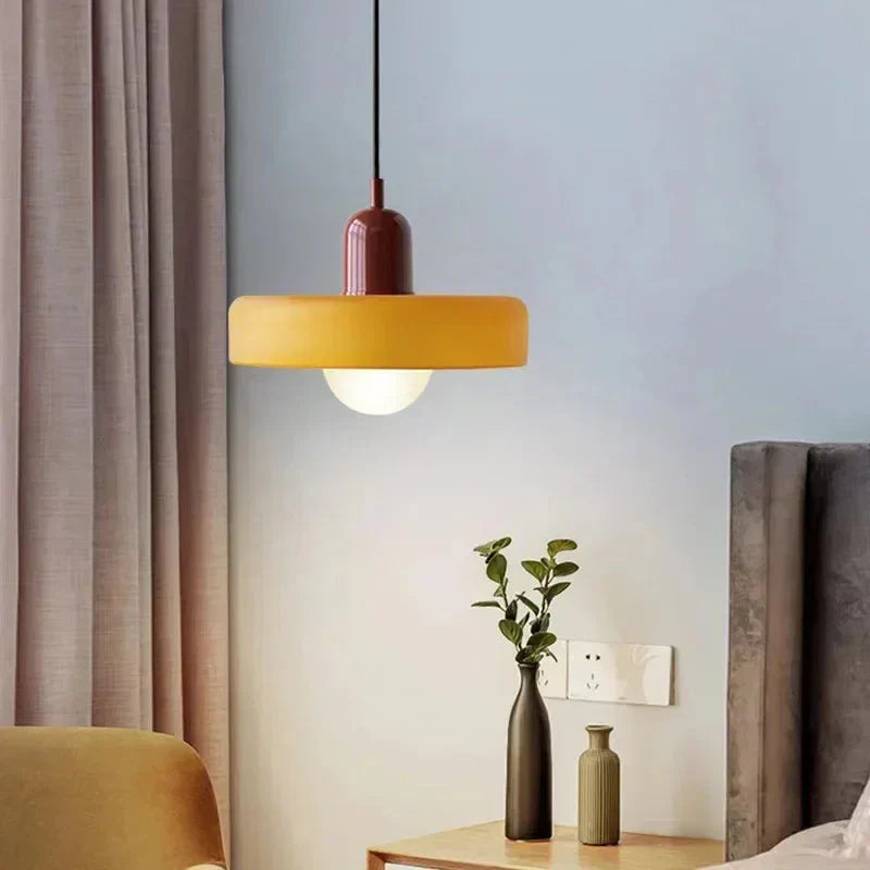 Elara Crystal Glass Pendant Light With E27 Base LED Ceiling Fixture 90 To 260V Lamp