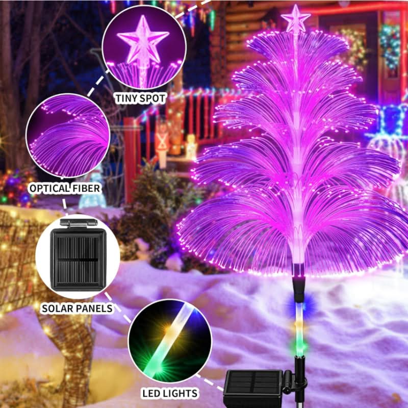 JELLYLIVA 太阳能水母花园灯 — 多彩 LED 户外装饰