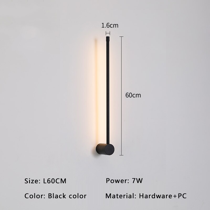 Aurelo Slim Led Wall Light With Gold Finish For Modern Interiors Ideal For Living Rooms And Hallways