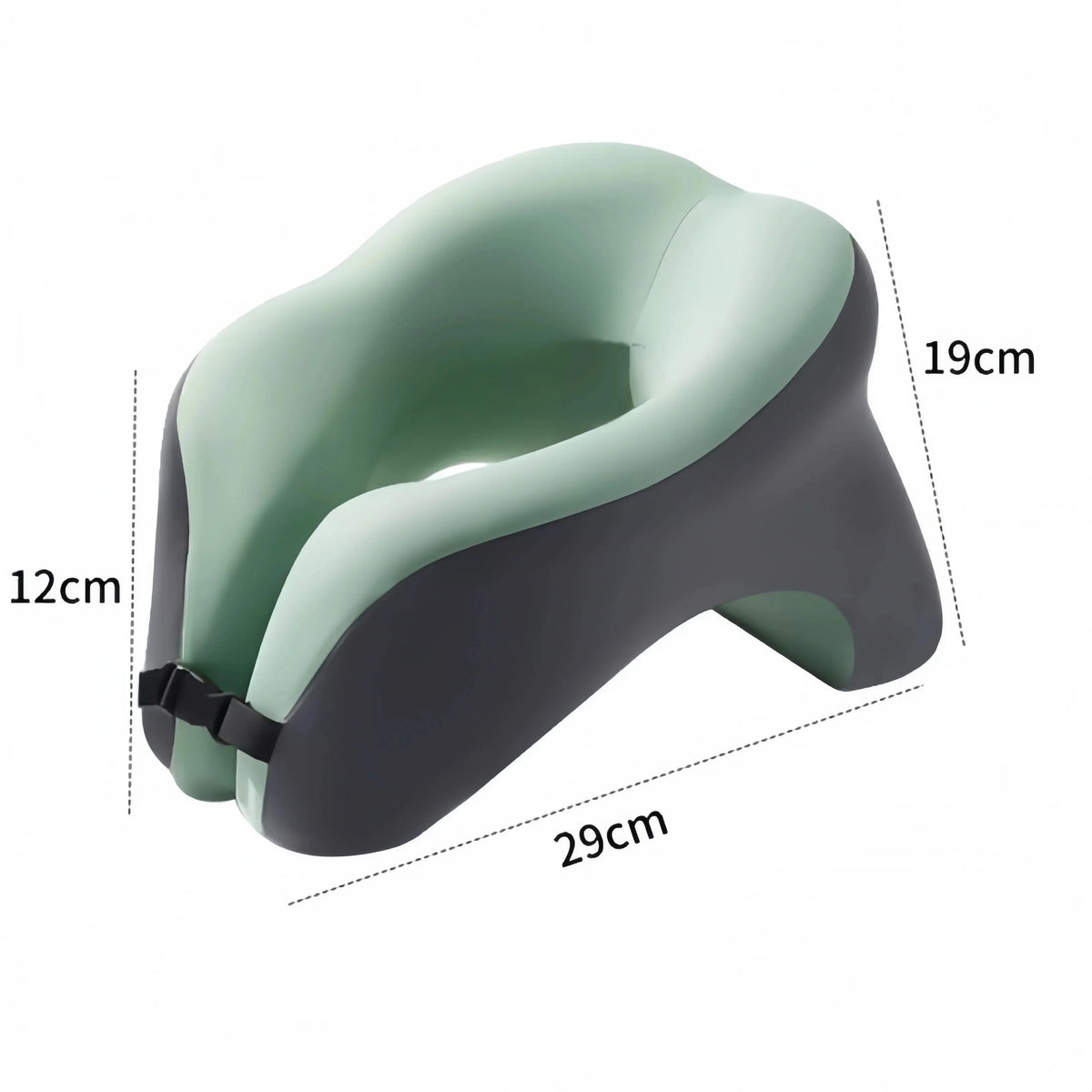 Cuscino da viaggio in memory foam MEMOFLEX — Supporto ergonomico per il collo, per viaggiare comodamente