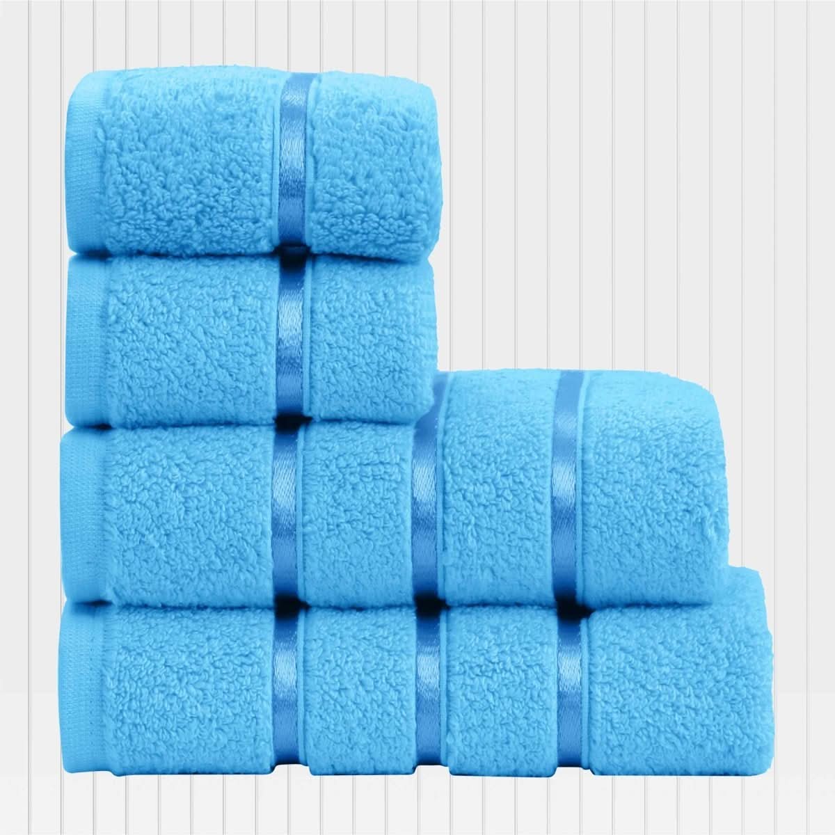 Luna Maison Premium Cotton Towels — High Absorbency, Elegant Design