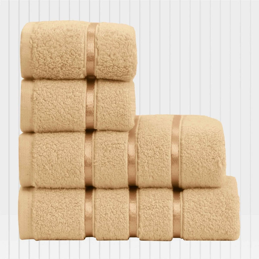 Luna Maison Premium Cotton Towels — High Absorbency, Elegant Design