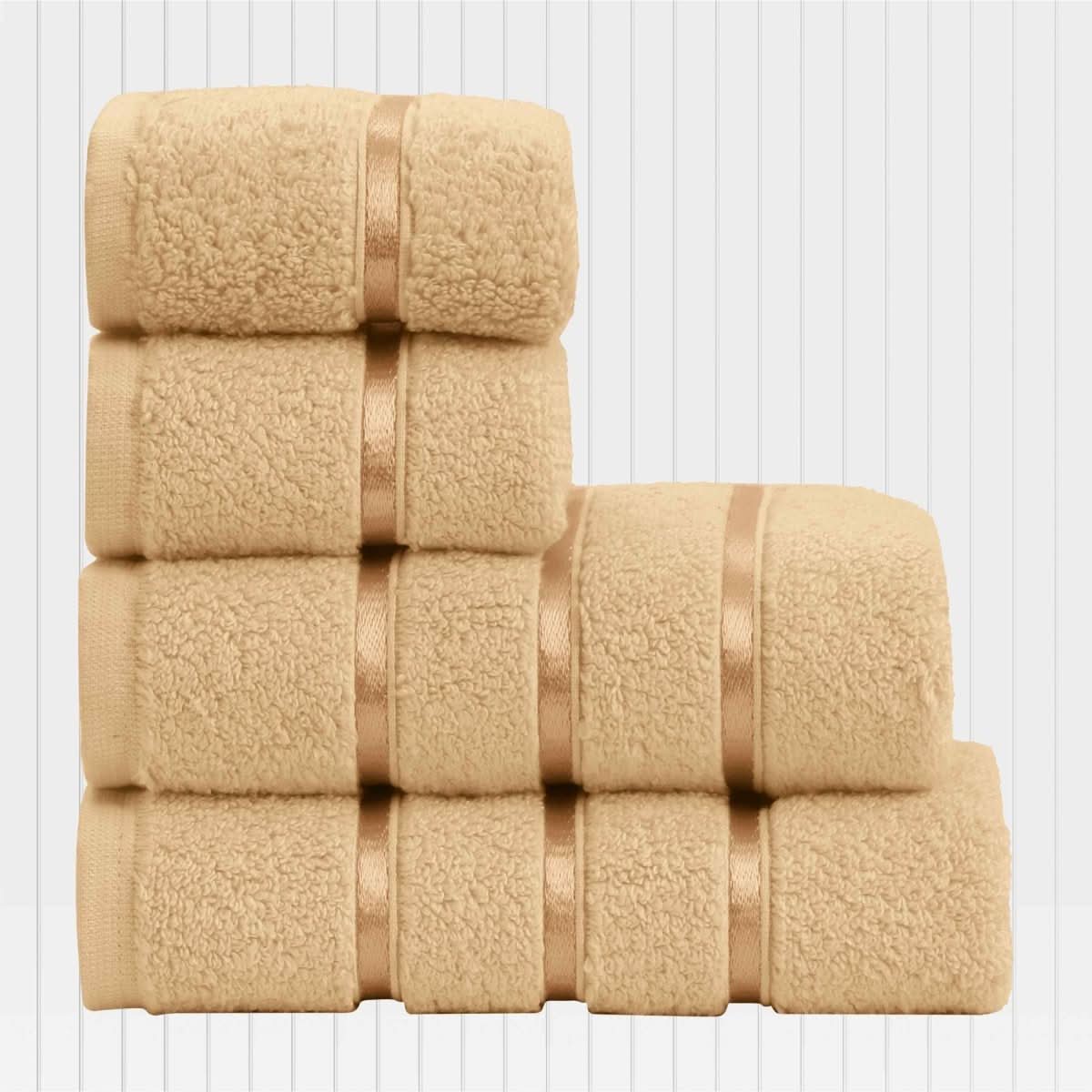 Luna Maison Premium Cotton Towels — High Absorbency, Elegant Design