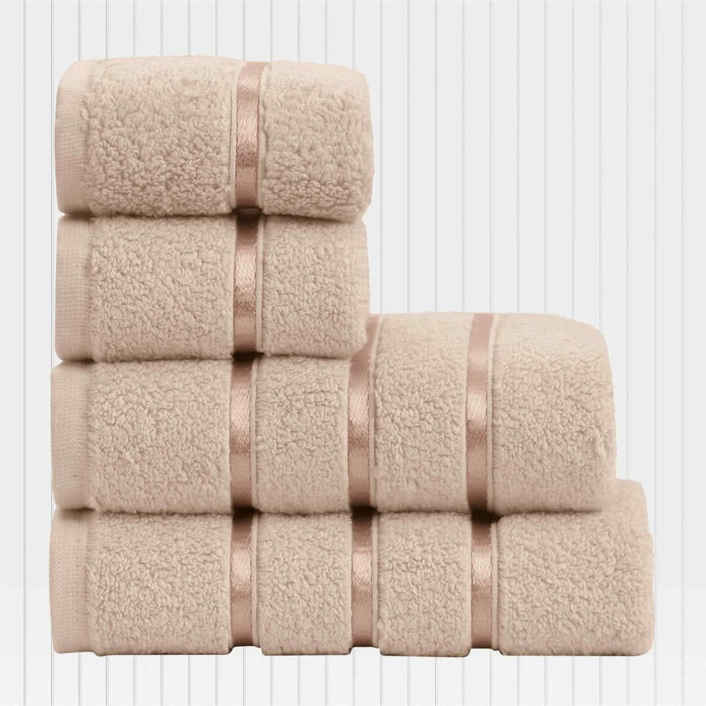 Luna Maison Premium Cotton Towels — High Absorbency, Elegant Design