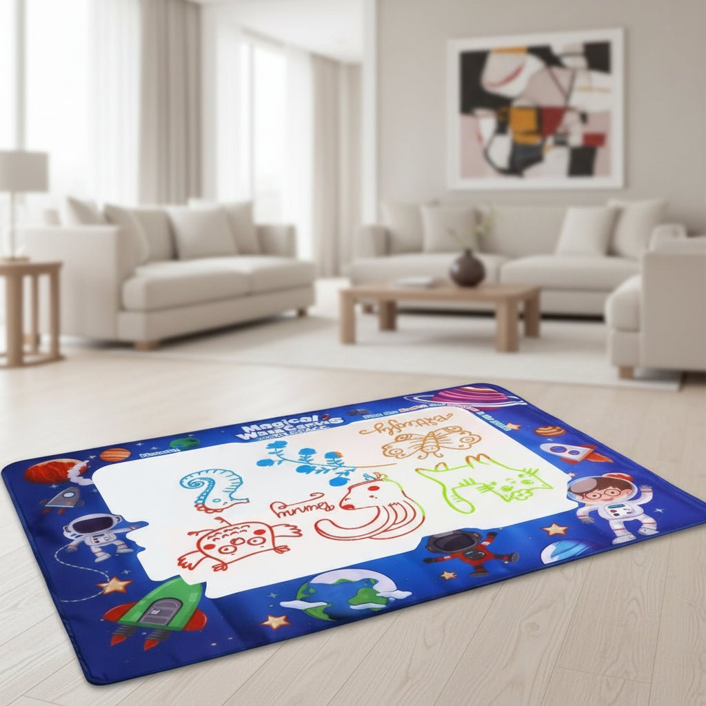 AquaCanvas-matte for maling med rent vann, 100 x 80 cm — sølefri kunstoverflate