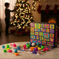OrbiCraft 2025 Nee-Doh Advent Calendar — 24 Assorted Squishy Fidget Toys
