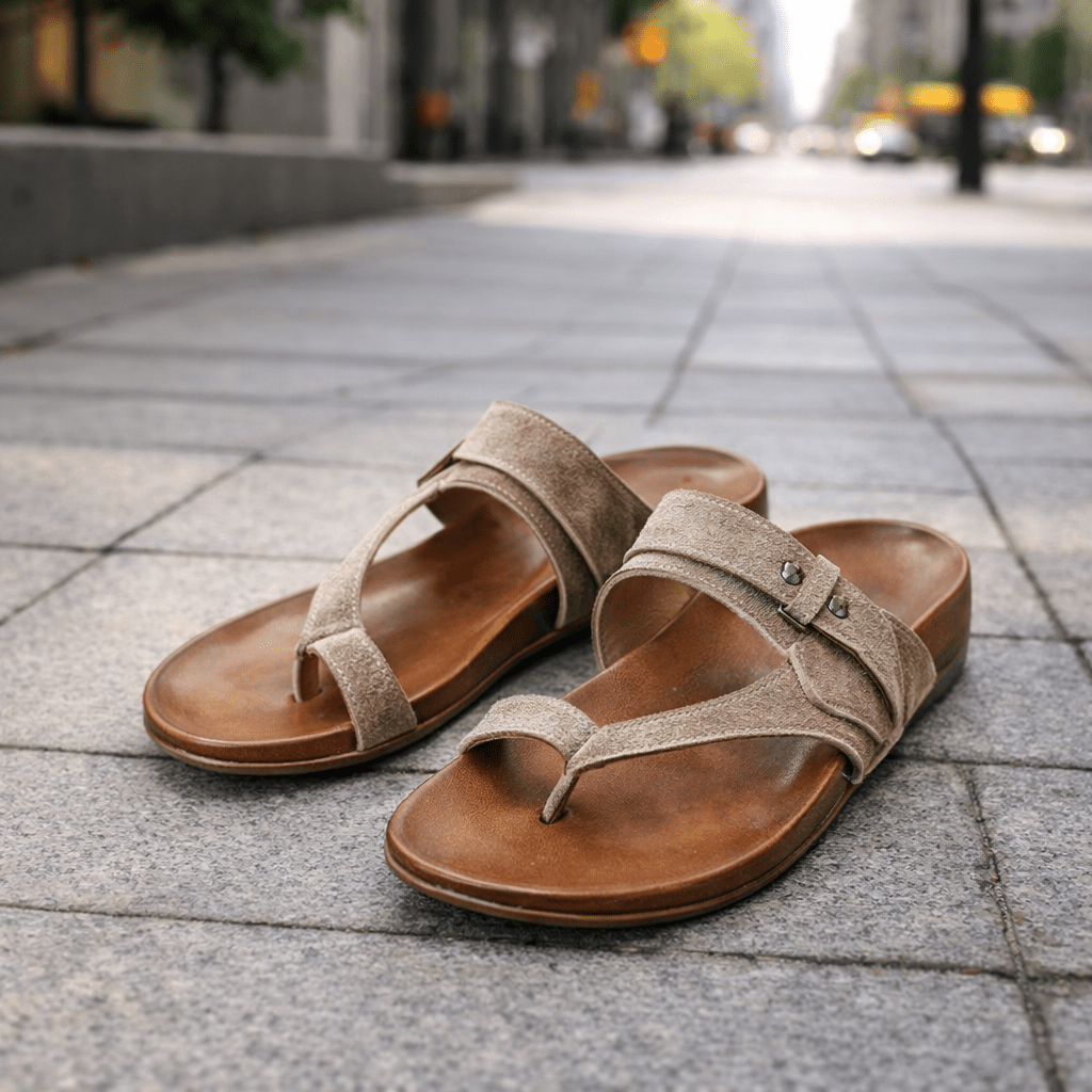AeroStride orthopedische sandalen — gevoerde binnenzool, lichtgewicht en ademend