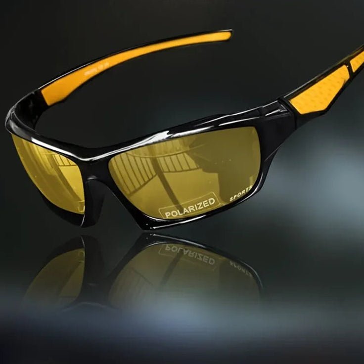 LumenFrame ronde gepolariseerde zonnebril — UV400-lenzen