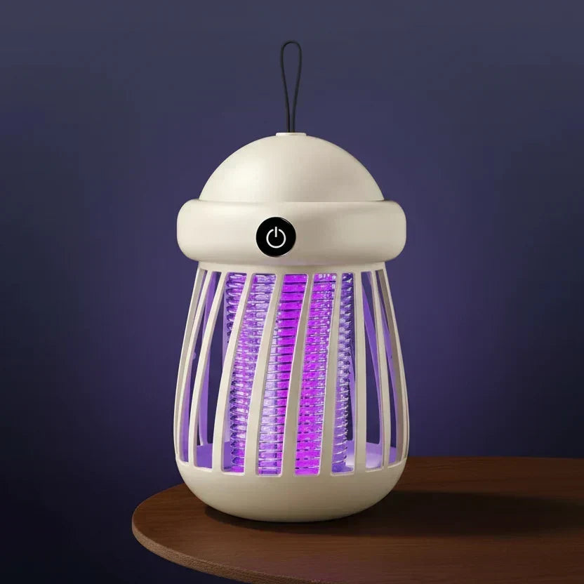 Lámpara antimosquitos NovaGuard – Rejilla eléctrica de 3000 V, luz ultravioleta