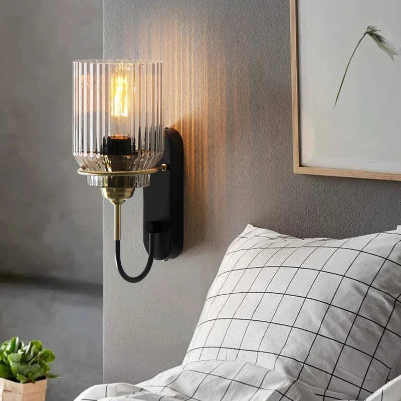 Riverton Industrial Vintage Wall Light With Exposed Bulb And Antique Finish For Indoor Spaces