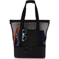 Sunwave Spacious Waterproof Tote — Stable Base and Open Mesh Design