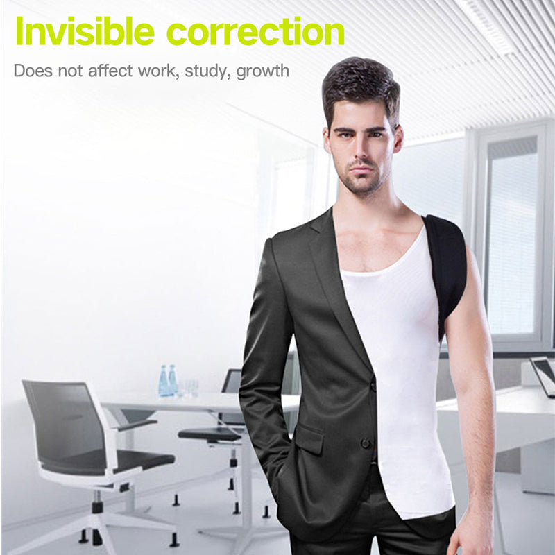 Breathable Flexible Back And Shoulder Posture Brace