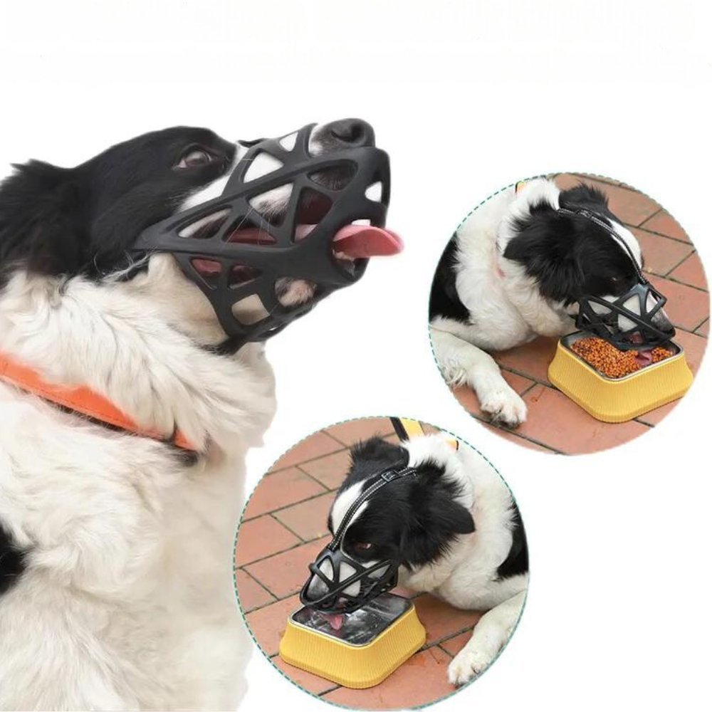CalmPaw Gentle Dog Muzzle — Breathable, Lightweight Non-Restrictive Design