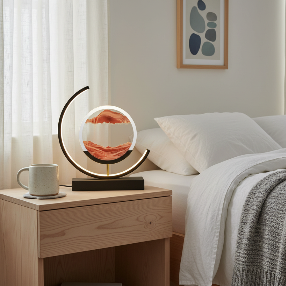 LED Desk Lamp From Timeless Sands For Contemporary Living Rooms And Office Desks In Modern Homes And Offices