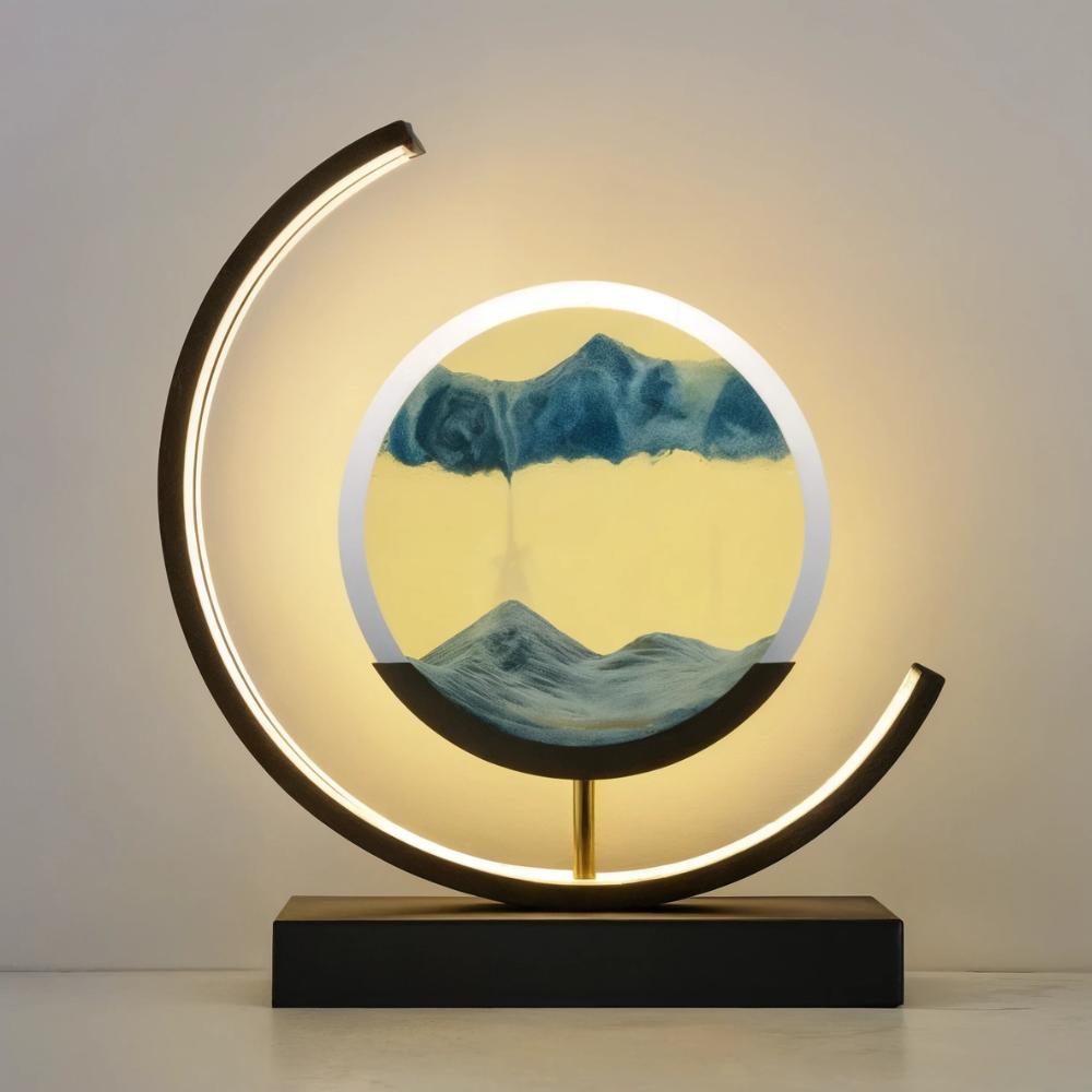 LED Desk Lamp From Timeless Sands For Contemporary Living Rooms And Office Desks In Modern Homes And Offices