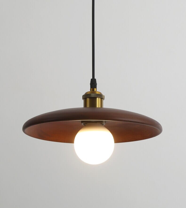 FjordLumen Pendant Light Nordic Oak With Warm Glow In Wood Design For Dining Rooms Elegant Modern