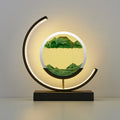 LumenVale Sandscape Lamp With Moving Sand Patterns For Calming Spaces In Modern Homes And Offices