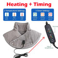 Vibration Massager Neck Or Shoulders USB Heating Pad And 3 Temperature Settings Timer