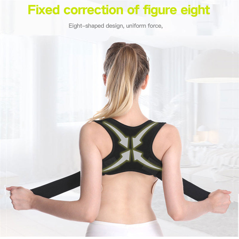 Breathable Flexible Back And Shoulder Posture Brace