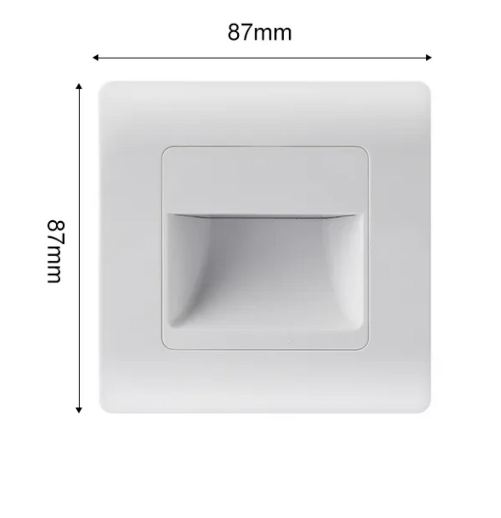NovaTrail Exterior Motion Activated Wall Light For Nighttime Steps And Path Illumination