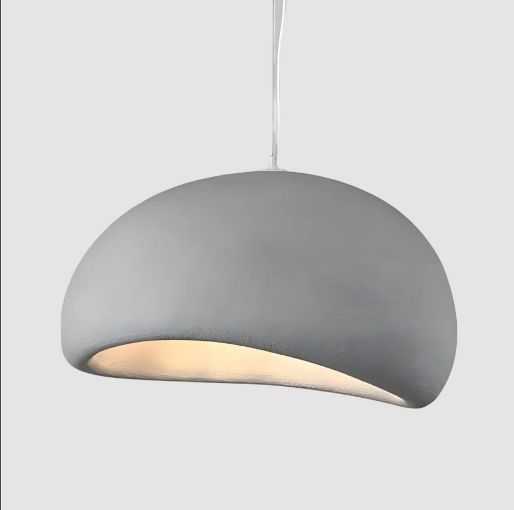NimbleGlow Adjustable LED Pendant Light With Wabi Sabi Style For Modern Interiors
