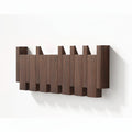 PIANOWOOD - Wall Mounted Coat Rack with Folding Hooks in Elegant Piano Design 2