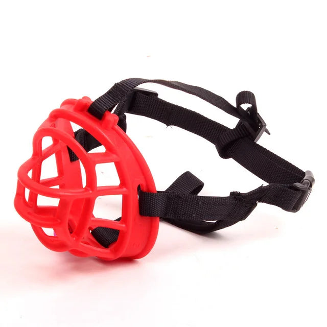 Adjustable Silicone Dog Muzzle With Comfortable Fit For All Breeds
