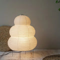 Kairo Desk Lamp With Rice Paper Shade For Warm Ambient Light And A Three Setting Dimmer