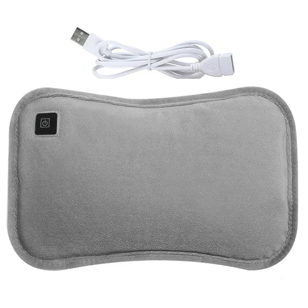 USB Heated Pillow 30x20cm Hand Warmer For Travel And Night Comfort