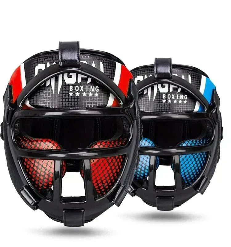 AeroGuard Premium Headgear — Integrerat ansiktsskydd, heltäckande skydd