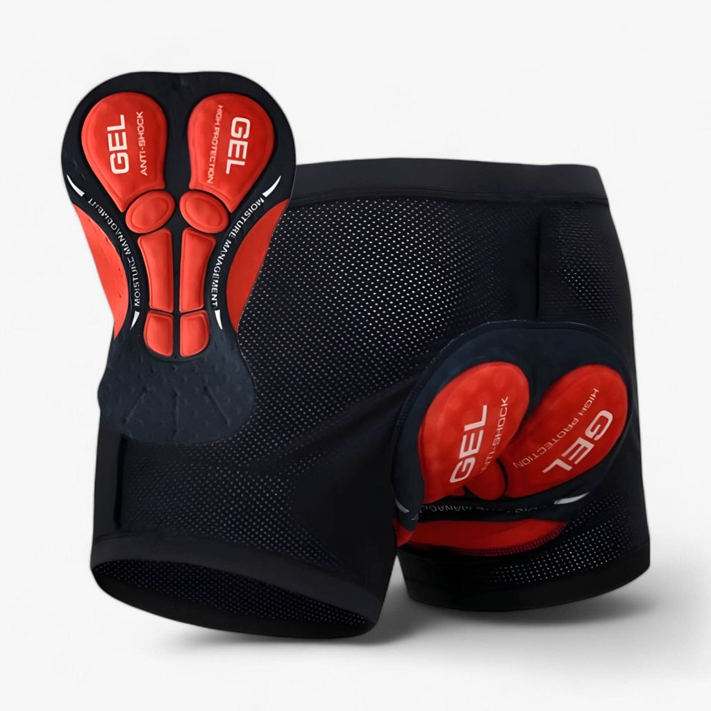 Breathable 5D Gel Padded Bike Shorts — Unisex Cut
