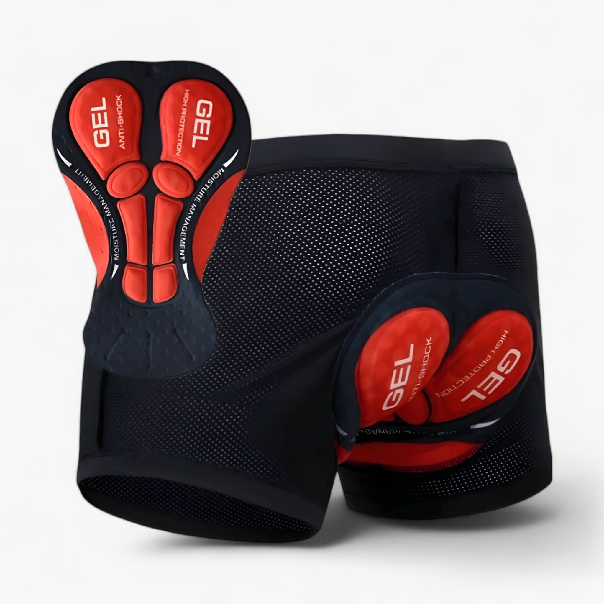 Breathable 5D Gel Padded Bike Shorts — Unisex Cut