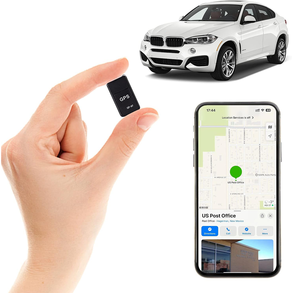 Mini GPS lokátor do auta SecureTrack — vestavěný magnet, sledování v reálném čase, stabilní signál