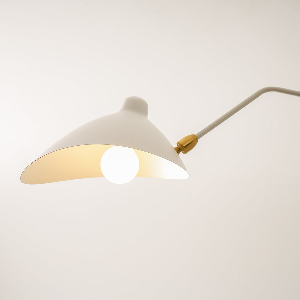 Adjustable Spider Ceiling Light, Multi-Arm, Black And White, Brass, Scandinavian Modern