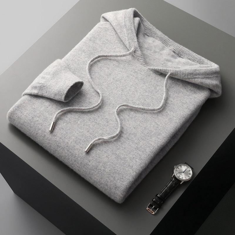 Merino Wool Hoodie For Men In Multiple Colors Thermoregulating Breathable Outdoor Wear