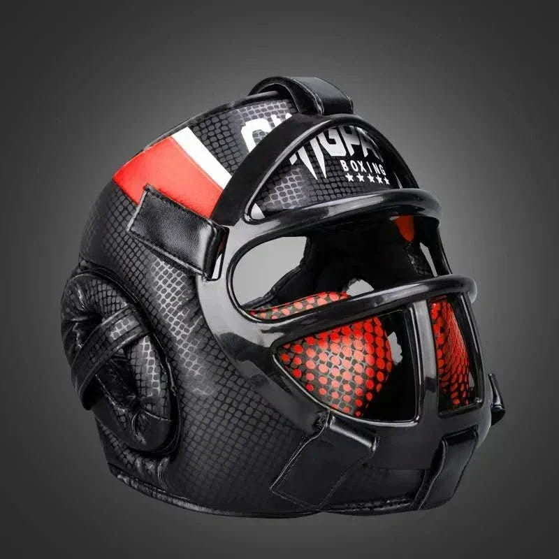 AeroGuard Premium Headgear — Integrerat ansiktsskydd, heltäckande skydd